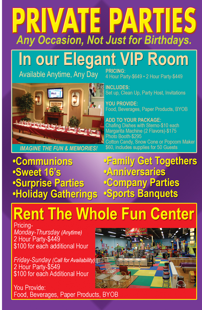 Kids Parties in Delaware County, PA Children's Birthday Parties